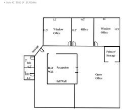 2175 NW 86th St, Clive, IA à louer Plan d’étage– Image 1 sur 1