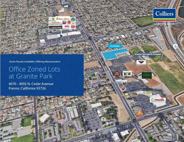 4076-4092 N Cedar Ave, Fresno, CA à vendre - Photo de l’immeuble – Image 2 sur 6