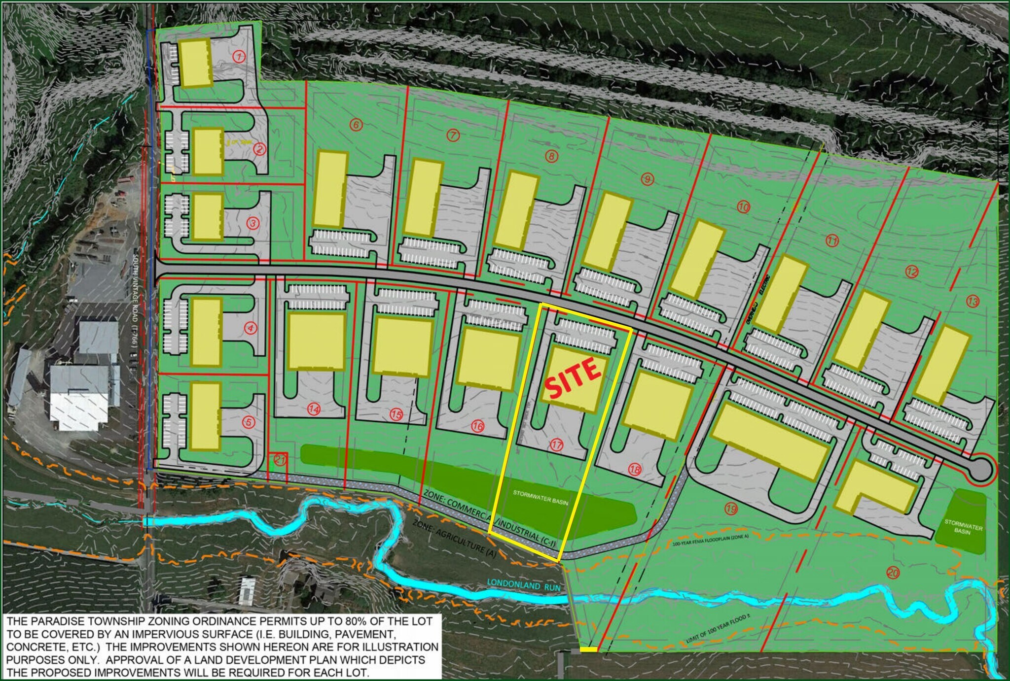 130 Ola Way, Paradise, PA à louer Plan de site– Image 1 sur 4