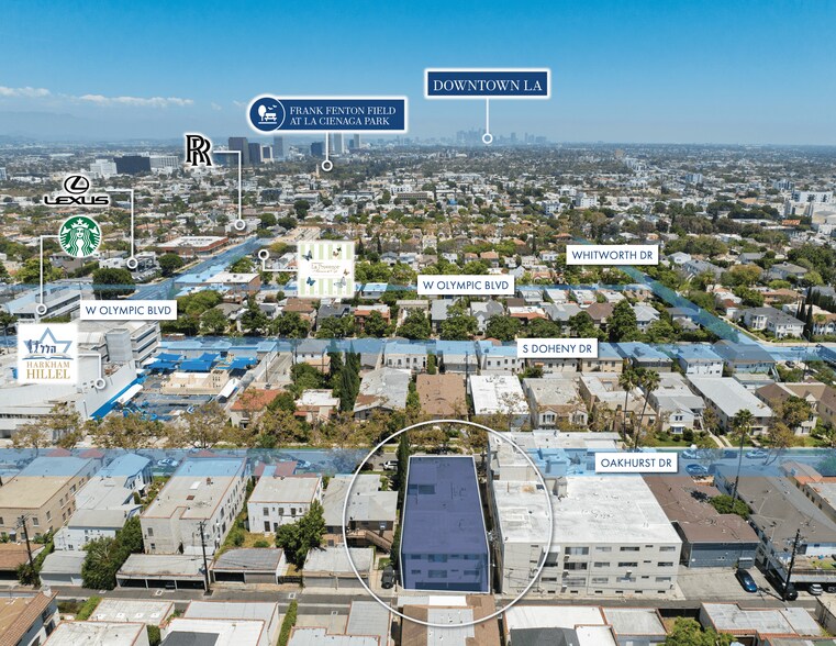 439 S Oakhurst Dr, Beverly Hills, CA à vendre - Photo de l’immeuble – Image 3 sur 19