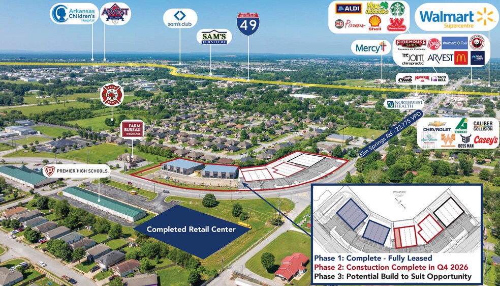 822 White Rd, Springdale, AR à louer - Photo de l’immeuble – Image 2 sur 6