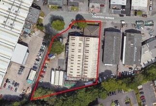 Earl Rd, Wilmslow, CHS - Vue aérienne  vue de carte