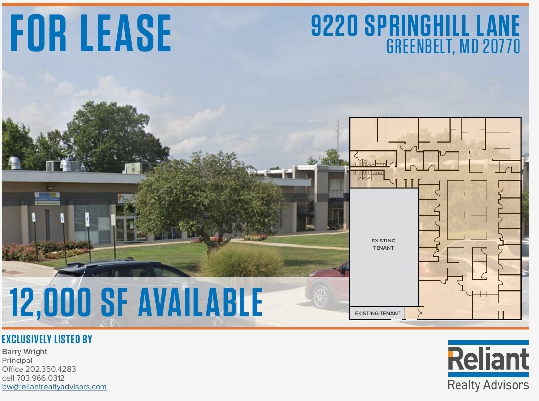 9220 Springhill Ln, Greenbelt, MD à louer Plan d’étage– Image 1 sur 1