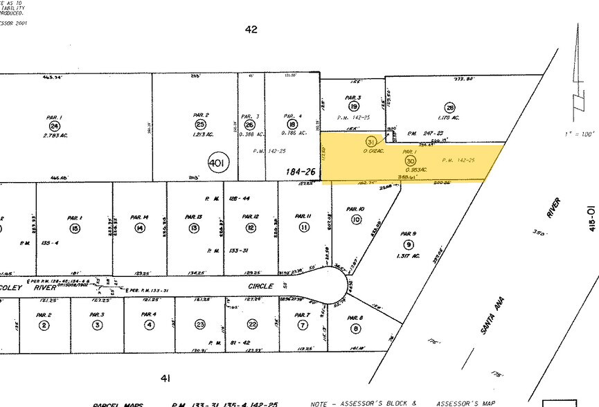 17260 Newhope St, Fountain Valley, CA à vendre - Plan cadastral – Image 2 sur 5