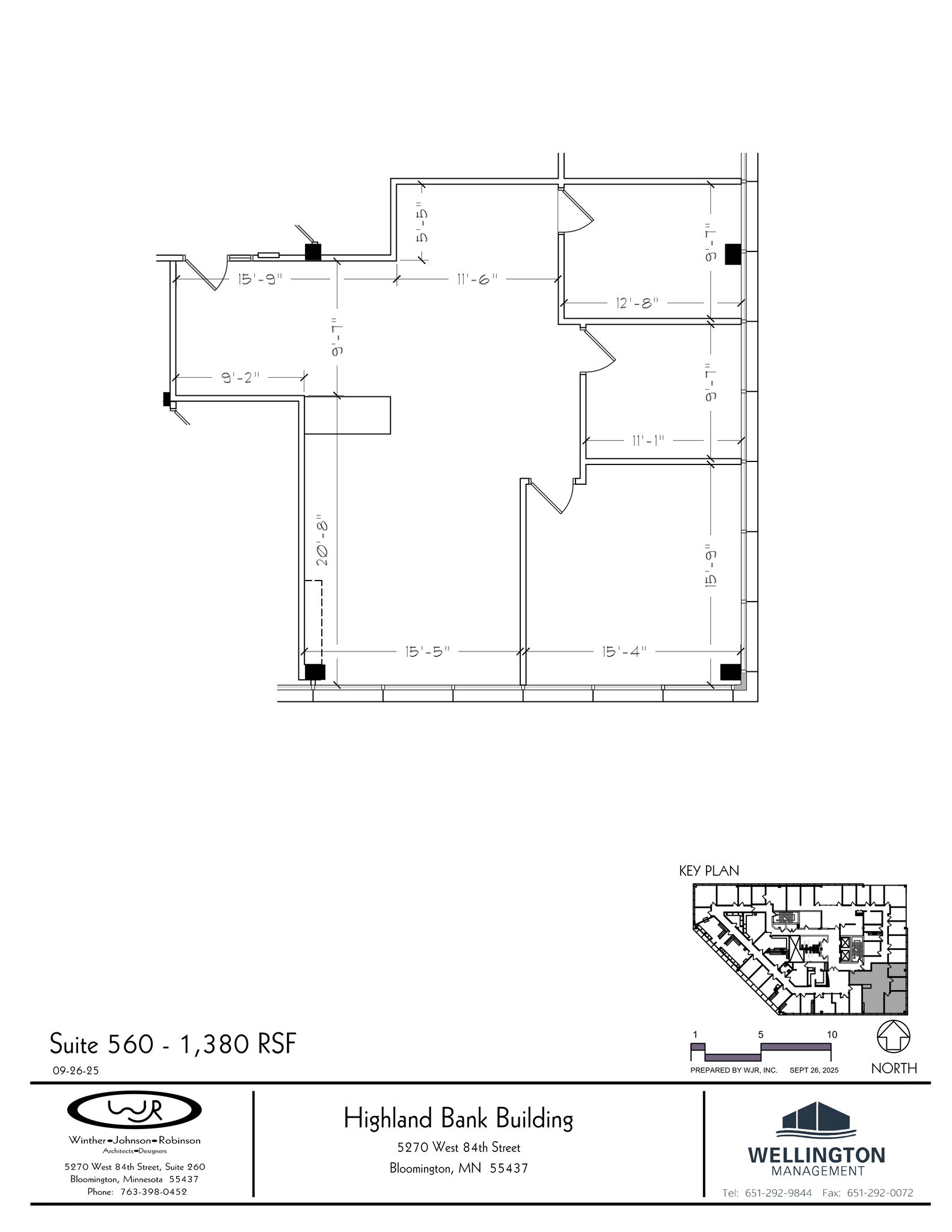 5270 W 84th St, Bloomington, MN à louer Plan de site– Image 1 sur 7