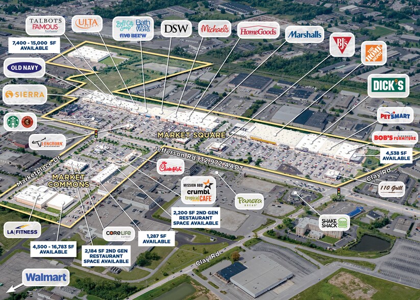 770-790 Jefferson Rd, Henrietta, NY à louer - Aérien – Image 2 sur 14