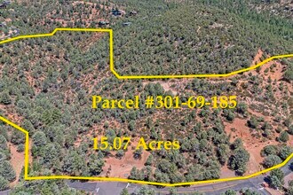 W Ruin Hill Loop, Pine, AZ - Vue aérienne vue de carte - Image1