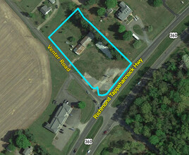 Venter Road & Richmond Tappahannock Hwy, Aylett, VA - VUE AÉRIENNE  vue de carte