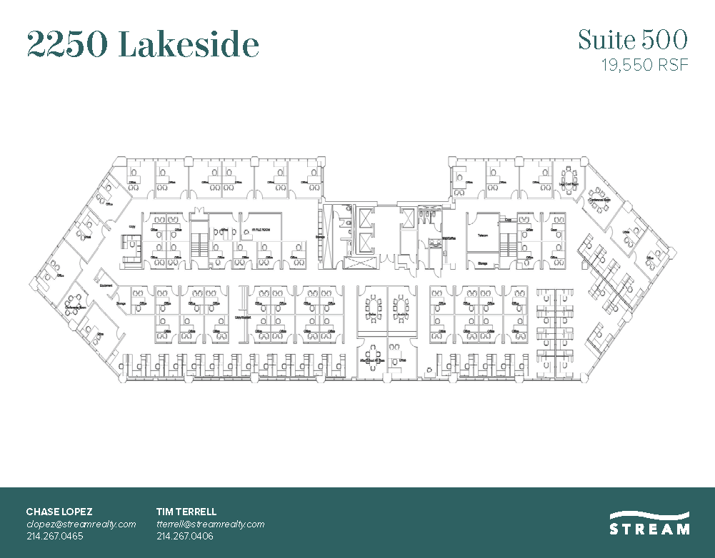 2250 Lakeside Blvd, Richardson, TX à louer Plan d’étage– Image 1 sur 1