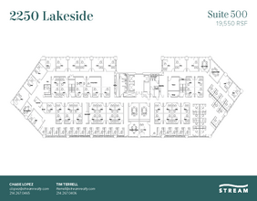 2250 Lakeside Blvd, Richardson, TX à louer Plan d’étage– Image 1 sur 1