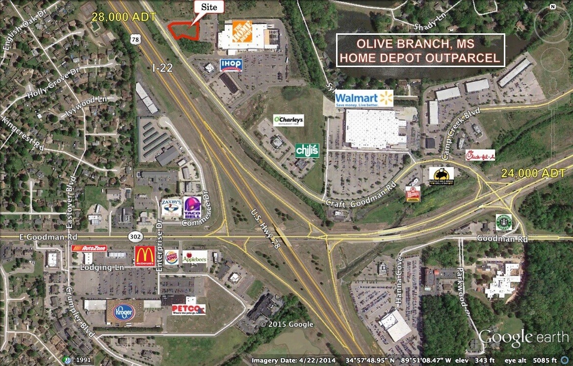 Goodman Rd & Hwy 78, Olive Branch, MS à vendre Photo principale– Image 1 sur 4