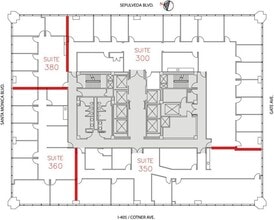 11111 Santa Monica Blvd, Los Angeles, CA à louer Plan d’étage– Image 2 sur 10