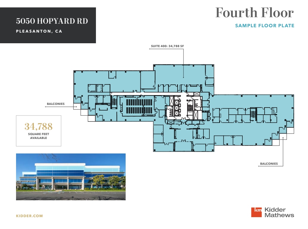 5050 Hopyard Rd, Pleasanton, CA à vendre Plan d’étage– Image 1 sur 1