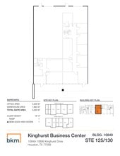 10849 Kinghurst Dr, Houston, TX à louer Plan de site– Image 1 sur 1