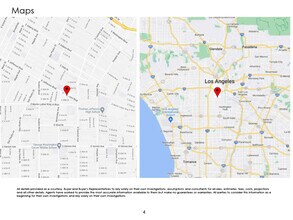 964 E Jefferson Blvd, Los Angeles, CA - VUE AÉRIENNE  vue de carte