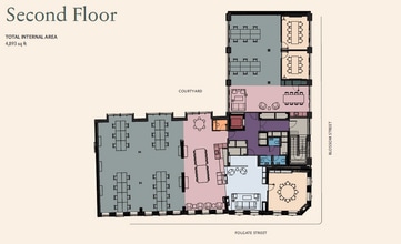 16 Blossom St, Londres à louer Plan d’étage– Image 1 sur 1