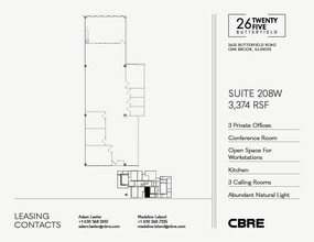 2625 Butterfield Rd, Oak Brook, IL à louer Plan d’étage– Image 1 sur 1