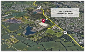 3585 S Church St, Whitehall, PA - Vue aérienne  vue de carte - Image1