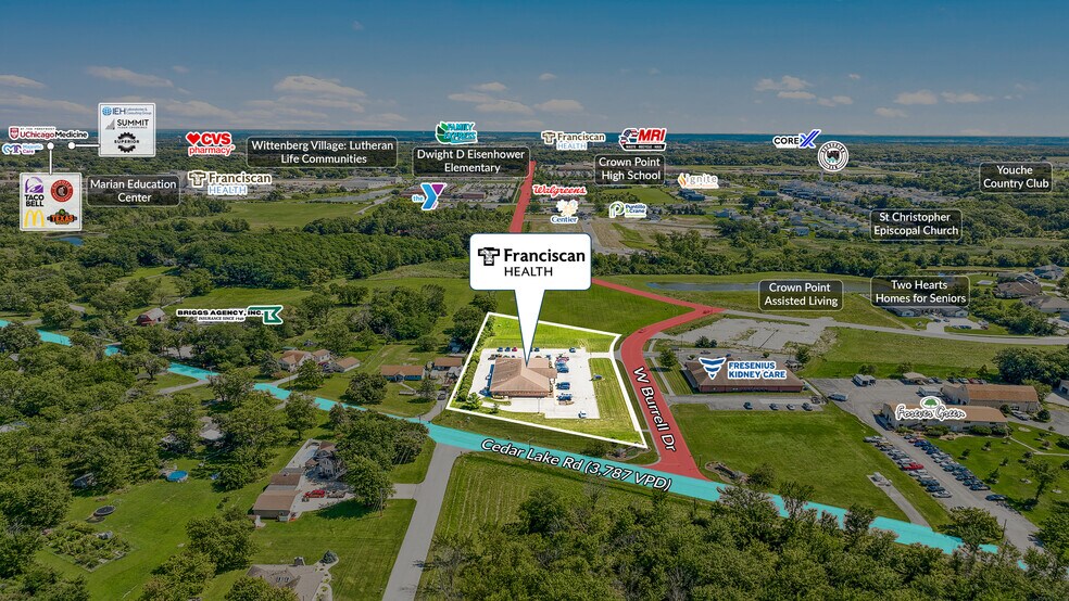 800 W Burrell Dr, Crown Point, IN à vendre - Photo de l’immeuble – Image 2 sur 5