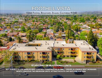 Plus de détails pour 13266 Foothill Blvd, Sylmar, CA - Logement à vendre