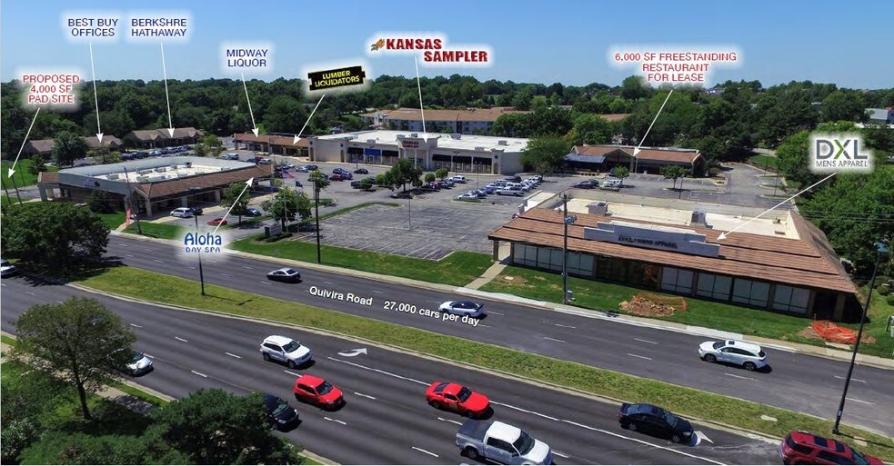 9876 Quivira Rd, Lenexa, KS à louer - Plan de site – Image 2 sur 2