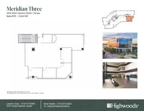 4350 W Cypress St, Tampa, FL à louer Plan d’étage– Image 1 sur 1