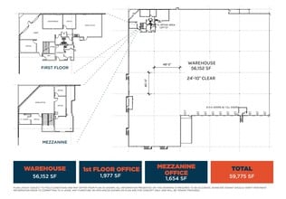 10509 Business Dr, Fontana, CA à louer Plan d’étage– Image 1 sur 1