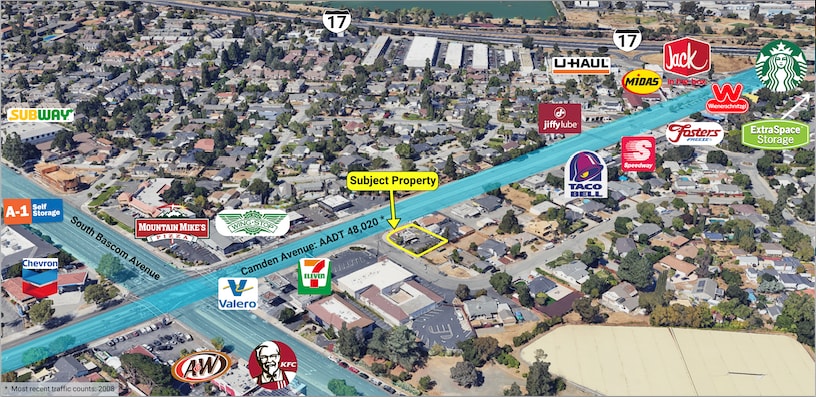 1546 Camden Ave, Campbell, CA à louer Photo de l’immeuble– Image 1 sur 4