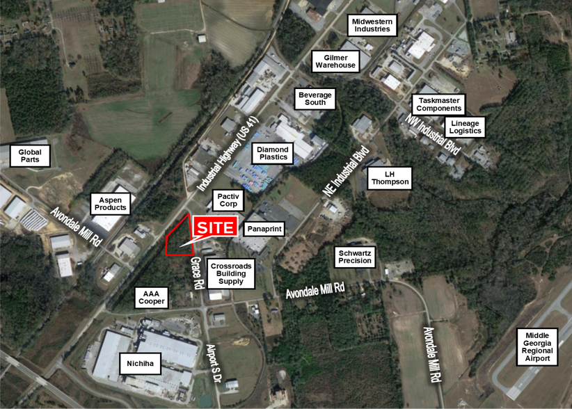 8330 Grace Rd, Macon, GA à vendre - Photo principale – Image 1 sur 3