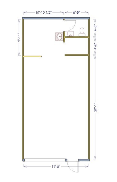 521-601 NW Englewood Rd, Kansas City, MO à louer - Plan d’étage – Image 2 sur 3