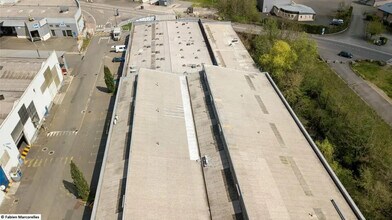 Decazeville - VUE AÉRIENNE vue de carte