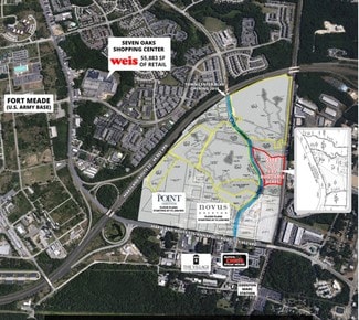 Plus de détails pour Town Center Blvd, Odenton, MD - Terrain à louer