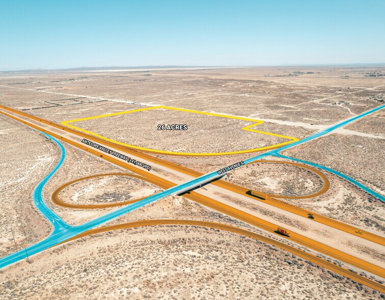 NE Corner I-14 & G Ave, Lancaster, CA à vendre - Photo de l’immeuble – Image 1 sur 5