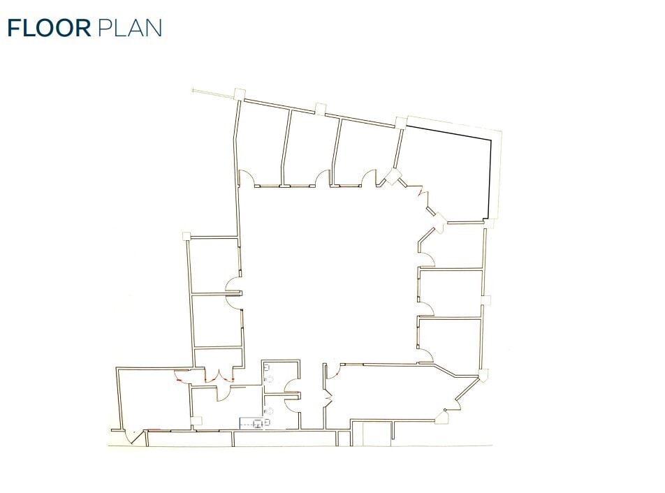 17404 Ventura Blvd, Encino, CA à louer Plan d’étage– Image 1 sur 1