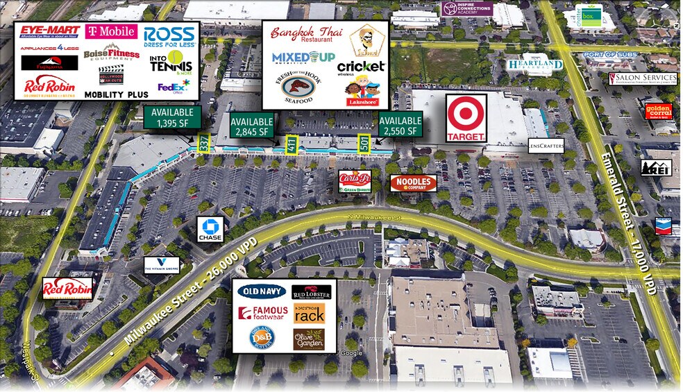 633-655 N Milwaukee St, Boise, ID à louer - Photo de l’immeuble – Image 2 sur 7