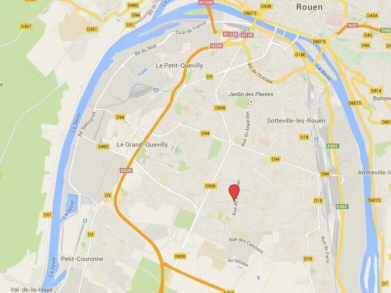 Bureau dans Saint-Étienne-du-Rouvray à vendre - Plan d’étage – Image 2 sur 4