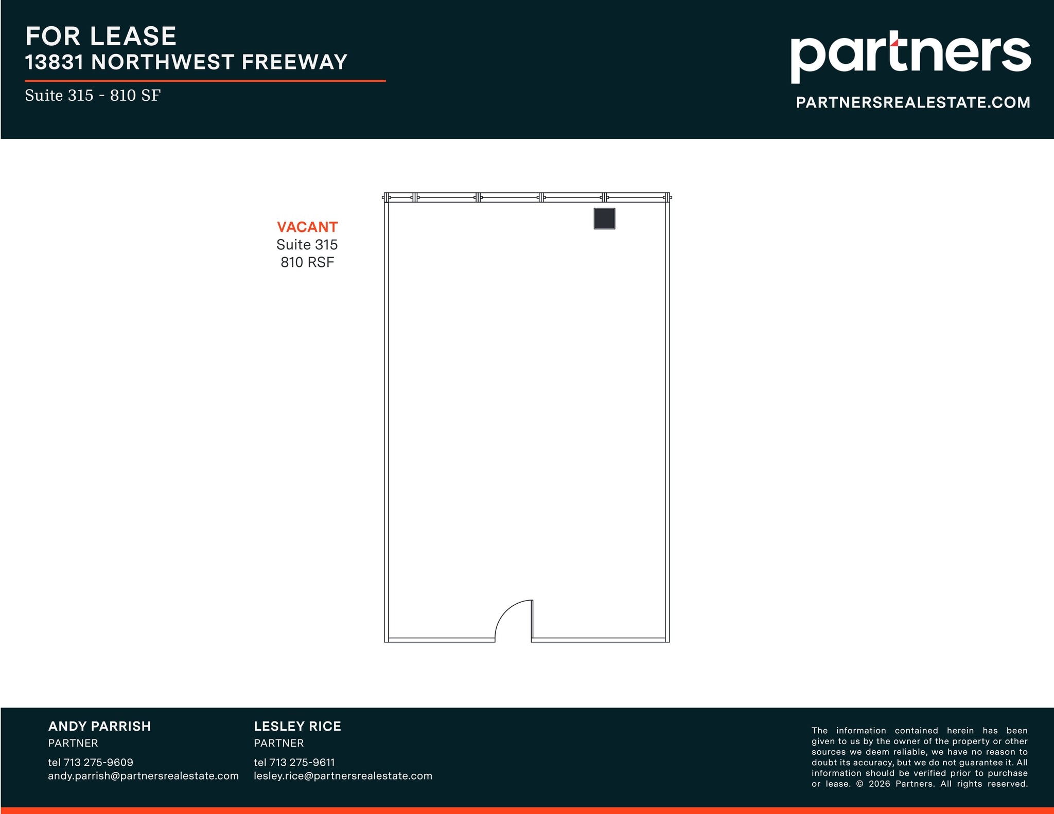 13831 Northwest Fwy, Houston, TX à louer Plan de site– Image 1 sur 1