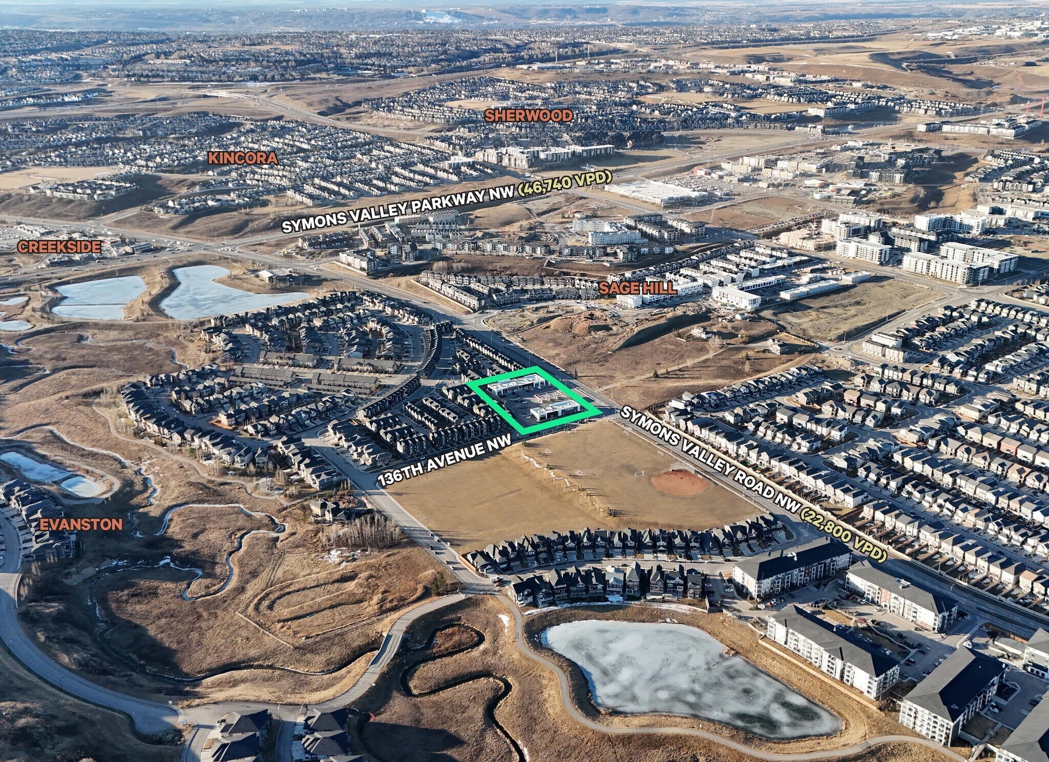 2971 136 Av NW, Calgary, AB à louer Photo de l’immeuble– Image 1 sur 3