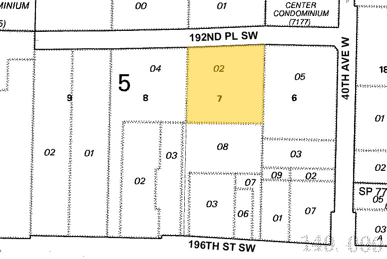 4100 194th St SW, Lynnwood, WA à louer - Plan cadastral – Image 2 sur 12