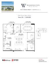 535 E Diehl Rd, Naperville, IL à louer Plan d’étage– Image 1 sur 1