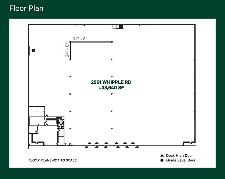 2951 Whipple Rd, Union City, CA à louer - Plan d’étage – Image 2 sur 3