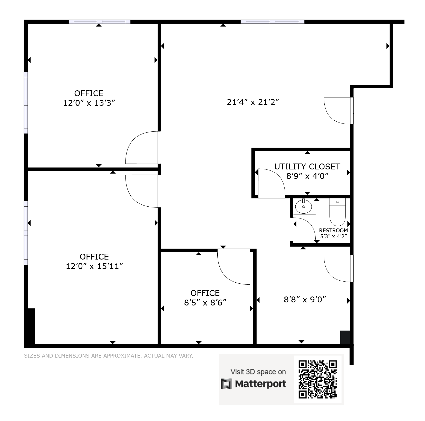 805 Plainfield Rd, Darien, IL à louer Plan d’étage– Image 1 sur 6