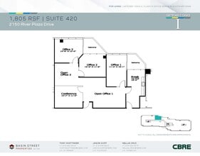 2150 River Plaza Dr, Sacramento, CA à louer Plan d’étage– Image 1 sur 1