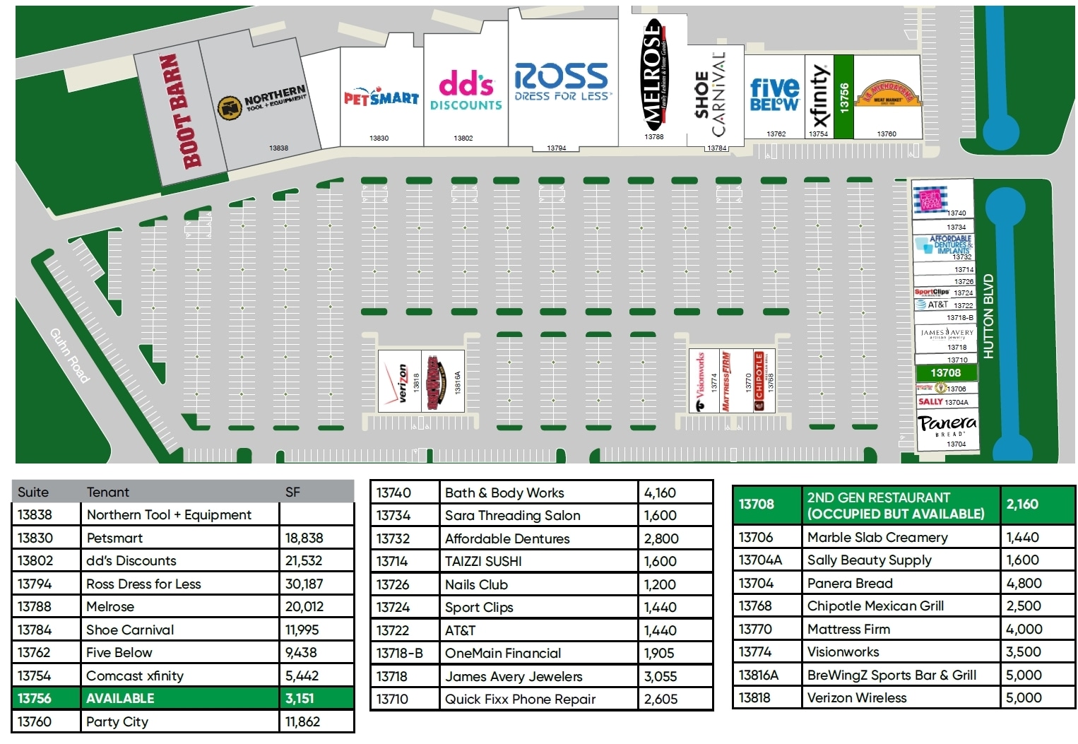 13744-13830 Northwest Fwy, Houston, TX à louer Plan de site– Image 1 sur 1