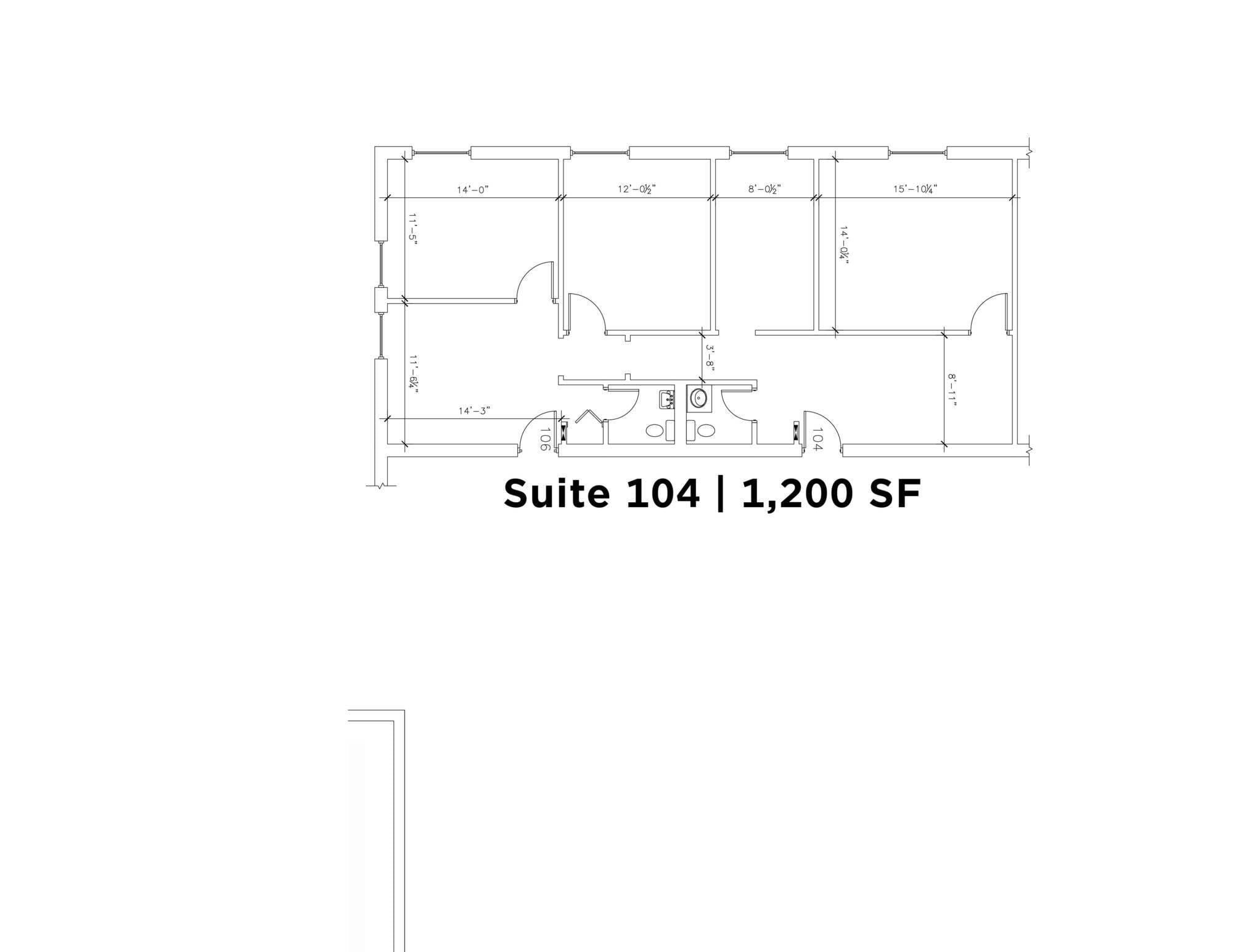701 E Irving Park Rd, Roselle, IL à louer Plan d’étage– Image 1 sur 1