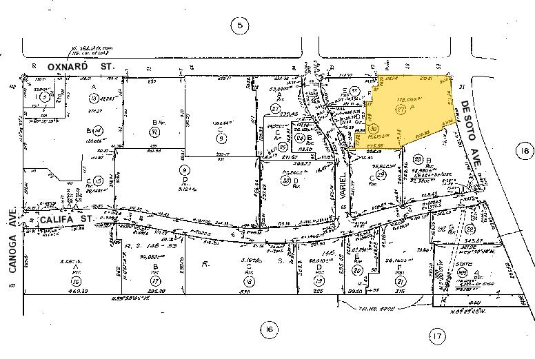 5955 De Soto Ave, Woodland Hills, CA à louer - Plan cadastral – Image 2 sur 10