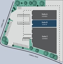 8925 Carroll Way, San Diego, CA à louer Plan de site– Image 2 sur 2