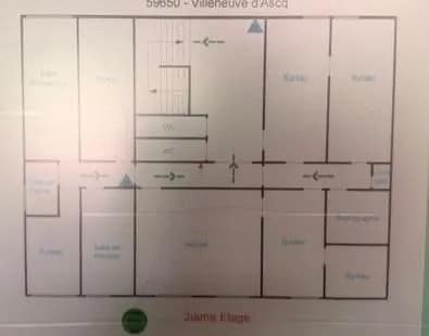 Bureau dans VILLENEUVE-D'ASCQ à vendre - Plan d’étage – Image 2 sur 6