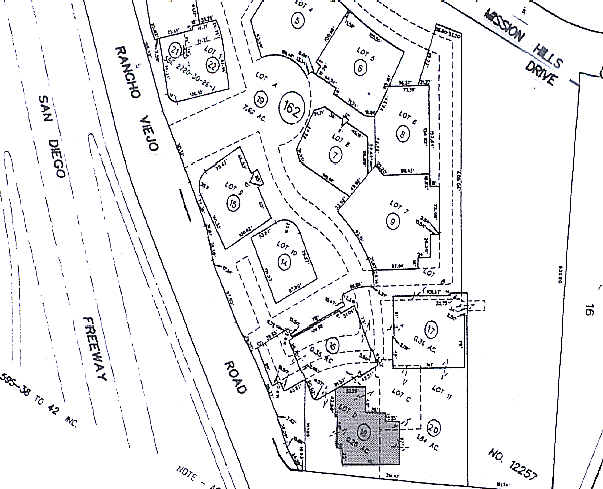 30320 Rancho Viejo Rd, San Juan Capistrano, CA à louer - Plan cadastral – Image 2 sur 4
