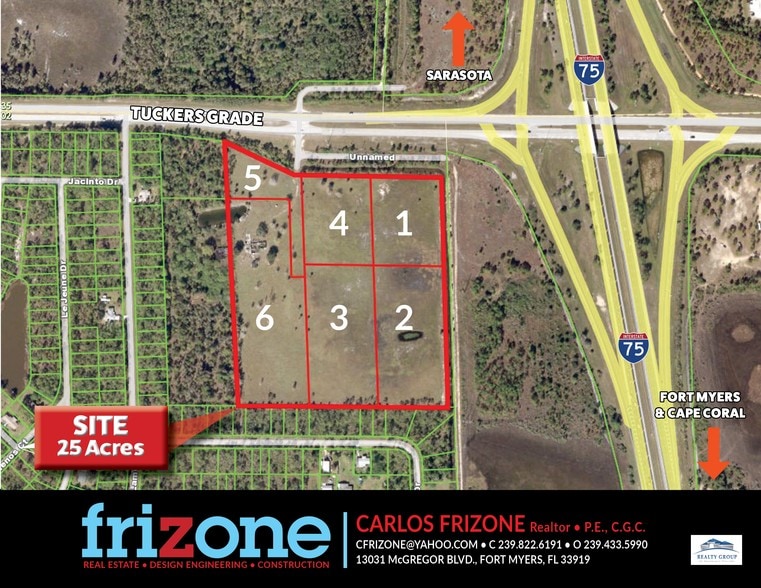 28451 Tuckers Grade, Punta Gorda, FL à vendre - Aérien – Image 2 sur 2